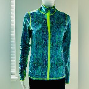 TutuBlue Women's Long-Sleeve Zip-Up Top. Size M. UPF 50+ UV protection